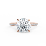 Solitaire Four Pavé