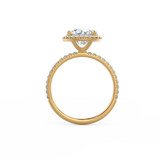 Round Halo Pavé
