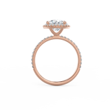 Round Halo Pavé