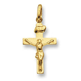 9CT YEL GOLD CRUCIFIX PENDANT