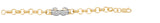 Gold Bracelet - BR611CZ