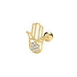 Gold Earring – ES963