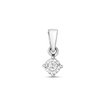 9ct Gold Diamond 0.05ct Pendant – PD110W