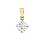 9ct Gold Diamond 0.15ct Pendant – PD113