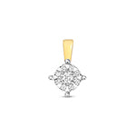 18ct Yellow Gold Diamond 0. Pendant – PD142