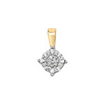 18ct Yellow Gold Diamond 0. Pendant – PD144