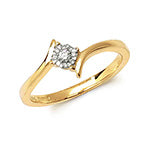 9ct Gold Diamond 0.08ct Ring – RD110