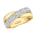 9ct Gold Diamond 0.10ct Ring – RD364