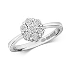 9ct Gold Diamond 0.05ct Ring – RD366W