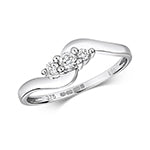 9ct Gold Diamond 0.15ct Ring – RD373W