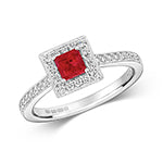 9ct Gold Ruby 0.26ct Ring – RD413WR