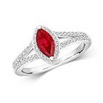 9ct Gold Ruby 0.25ct Ring – RD419WR