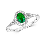 18ct Gold Emerald 0. Ring – RD420WE