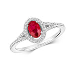 9ct Gold Ruby 0.19ct Ring – RD420WR