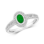 9ct Gold Emerald 0.28ct Ring – RD421WE