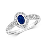 9ct Gold Sapphire 0.28ct Ring – RD421WS
