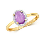 9ct Gold Gemstone 0.09ct Ring – RD426AM