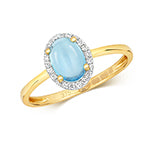9ct Gold Gemstone 0.09ct Ring – RD426BT