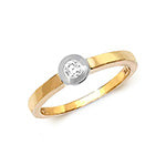 9ct Gold Diamond 0.15ct Ring – RD530