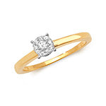 9ct Gold Diamond 0.15ct Ring – RD545