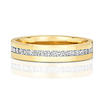 9CT Gold Diamond 0.27CT Ring - RD551