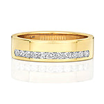 9CT Gold Diamond 0.25CT Ring - RD552/U