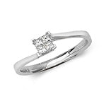 9ct Gold Diamond 0.15ct Ring – RD575W