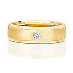 9ct Yellow Gold Diamond 0.05ct Ring - RD703/Y