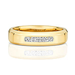 9ct Yellow Gold Diamond 0.15ct Ring - RD705/X