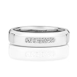 9ct White Gold Diamond 0.15ct Ring - RD705W/X