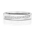 9ct White Gold Diamond 0.26ct Ring - RD709W/Y