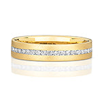 9ct Yellow Gold Diamond 0.22ct Ring - RD717/O