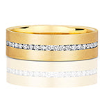 9ct Yellow Gold Diamond 0.31ct Ring - RD718/M