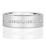 9ct White Gold Diamond 0.31ct Ring - RD718W/L