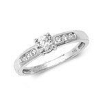 18ct White Gold Diamond 0.50ct Ring – RDQ165W