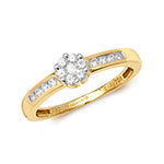 18ct Gold Diamond 0.33ct Ring – RDQ166