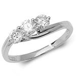 18ct White Gold Diamond 0.75ct Ring – RDQ178W