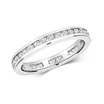 18ct White Gold Diamond 0.75ct Ring – RDQ204W-C
