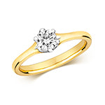 18ct Yellow Gold Diamond 0.50ct Ring – RDQ218