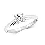 18ct White Gold Diamond 0.35ct Ring – RDQ220W