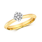 18ct Yellow Gold Diamond 0.50ct Ring – RDQ224