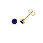 9ct Yellow Gold Lab Grown Diamond Sapphire Jewellery - V231S