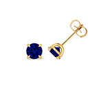 9CT Yellow Gold Lab Grown Diamond Sapphire Jewellery - V232S