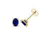 9CT Yellow Gold Lab Grown Diamond Sapphire Jewellery - V234S