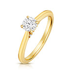 18ct Yellow Gold Lab Grown Diamond Jewellery – VCQ100/050