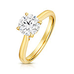 18ct Yellow Gold Lab Grown Diamond Jewellery – VCQ100/150