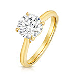 18ct Yellow Gold Lab Grown Diamond Jewellery – VCQ100/200