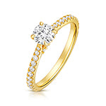 18ct Yellow Gold Lab Grown Diamond Jewellery – VCQ101/125