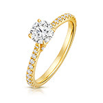 18ct Yellow Gold Lab Grown Diamond Jewellery – VCQ101/075