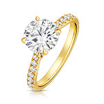 18ct Yellow Gold Lab Grown Diamond Jewellery – VCQ101/200